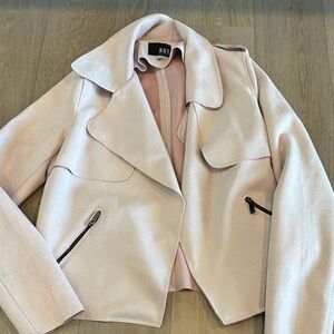 Kut from the Kloth Women's Soft Pink Blazer